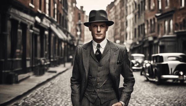 La mode masculine des années 1920 définit un style unique