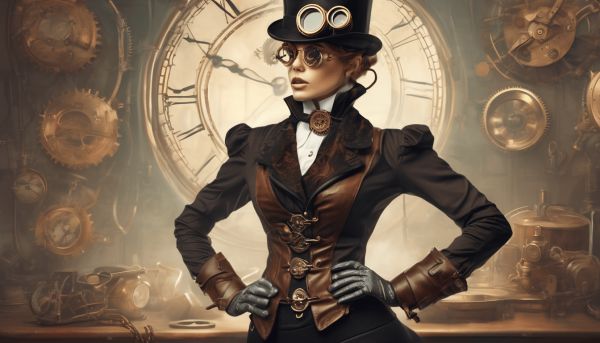 Le look steampunk : l’élégance rétro-futuriste réinventée