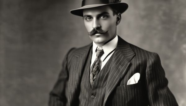 Revivez le style audacieux des hommes des années 20
